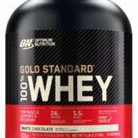 Gold Standard 100% Whey Protein Chocolate blanco 5 Lbs