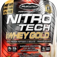 Nitro Tech 100% Whey Gold Vainilla 5.5Lbs