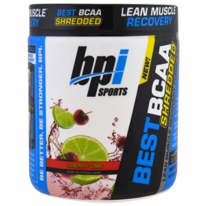 Best BCAA Shredded Cherry Lime 25 servicios