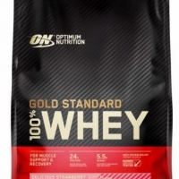 Gold Standard 100% Whey Protein Fresa 10 Lbs